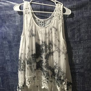 lace tank top